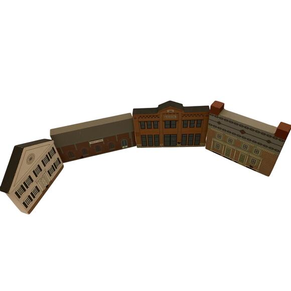 The Cat’s Meow 1992 Greenfield Village Dearborn MI Lot of 4 –signed by Faline - Picture 1 of 9